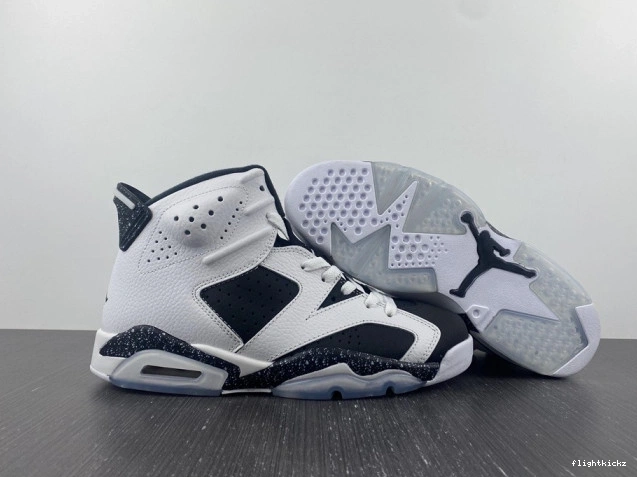 Retro Jordan 6 384664-101 Oreo 0807